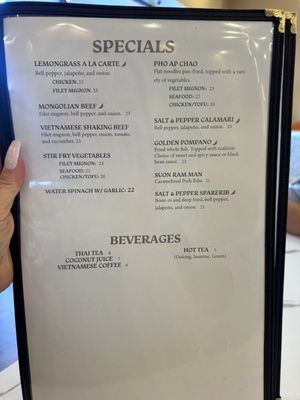 Menu photo 3 Pho Tasty Rancho Cordova, CA