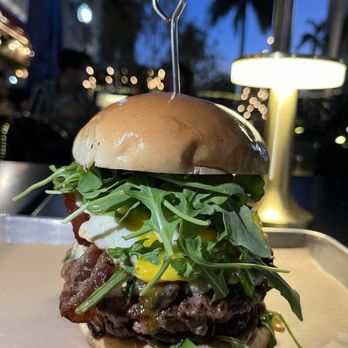 Burgermeister - South Beach - $25 BM Truffle Deluxe burger - Burgers Near Me - Miami Beach, Florida