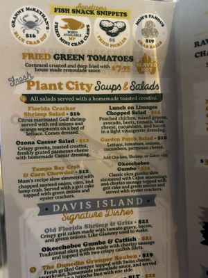 Menu photo 3 Florida Cracker Fish Company Tampa, FL Menu photo 3 Florida Cracker Fish Company Tampa, FL