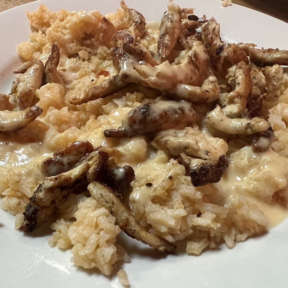 Los Mayas - a plate of rice and seafood - Mexican Near Me - Wetumpka, Alabama