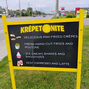 Krêpetonite - Signage - Food Trucks Near Me - Ottawa, Ontario