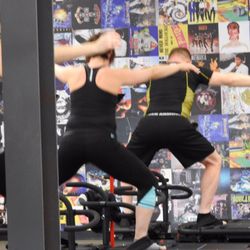 CORUS45 - Sumo squats. Targets core, gluten and inner thighs
