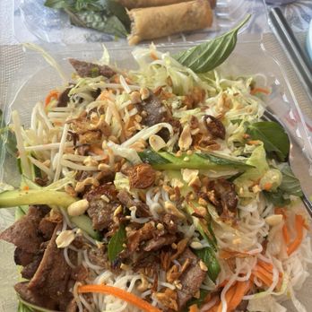 Hello Pho - V2. Grilled Pork And Egg Rolls Vermicelli Noodle - Vietnamese Near Me - Portland, Oregon Hello Pho - V2. Grilled Pork And Egg Rolls Vermicelli Noodle - Vietnamese Near Me - Portland, Oregon