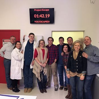 Project Escape - A little under two minutes to spare! Yikes! - Escape Games Near Me - Marietta, Georgia Project Escape - A little under two minutes to spare! Yikes! - Escape Games Near Me - Marietta, Georgia