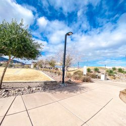 Trails and sidewalk around the area