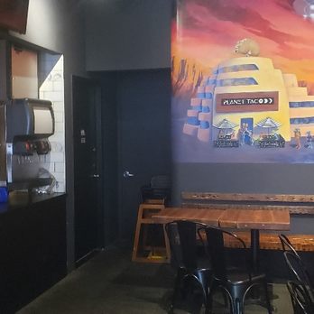 Planet Taco - interior of Planet Taco - Tacos Near Me - New York, New York