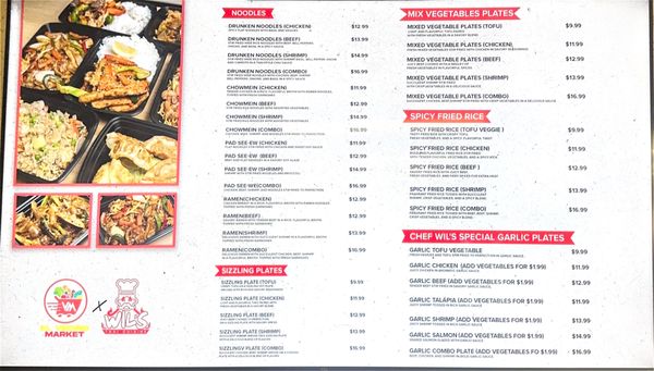 Menu photo 2 Wils Thai Madera, CA