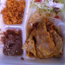 A very greasy cheeseless quesadilla! A very greasy cheeseless quesadilla!