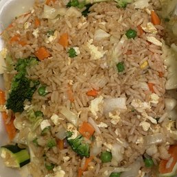 Vegetable fried rice Vegetable fried rice