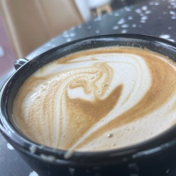 The Optimist - Harvest Moon latte with oat milk - Coffee & Tea Near Me - Raleigh, North Carolina The Optimist - Harvest Moon latte with oat milk - Coffee & Tea Near Me - Raleigh, North Carolina