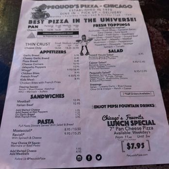 Pequod's Pizza - Menu - Pizza Near Me - Chicago, Illinois Pequod's Pizza - Menu - Pizza Near Me - Chicago, Illinois