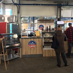 Comptoir Chile y Medio - The food stall is on the eastern end of the Marché du Vieux-Port de Québec