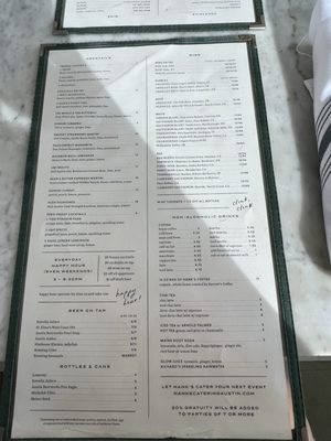 Menu photo 1 Hank's Austin, TX Menu photo 1 Hank's Austin, TX