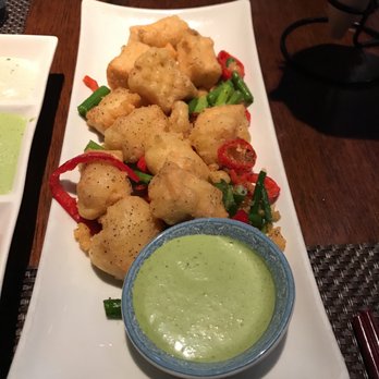 AnQi Bistro - Salt and pepper tofu - Asian Fusion Near Me - Costa Mesa, California