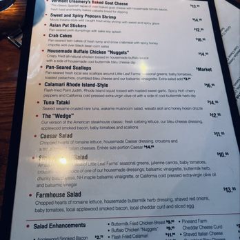 Cotton - Menu - Cocktail Bars Near Me - Manchester, New Hampshire