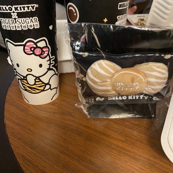 Tiger Sugar - Hello kitty limited edition cup / cup holder - Coffee & Tea Near Me - Las Vegas, Nevada Tiger Sugar - Hello kitty limited edition cup / cup holder - Coffee & Tea Near Me - Las Vegas, Nevada