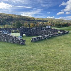 Berkshire Valley Golf Course - Cool stone ruins on the course