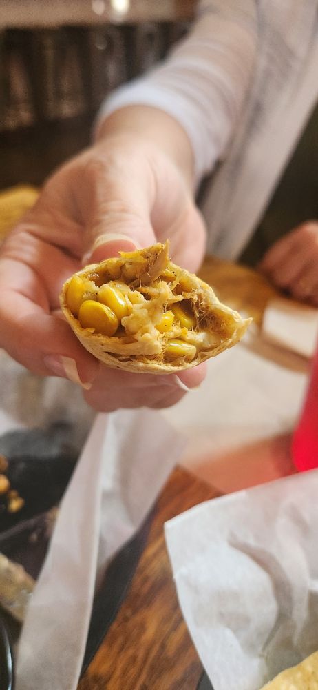 Food from Rock Star Tacos at Gaslight