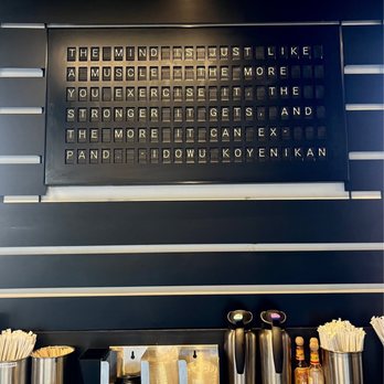 Press Coffee - McCormick - "The mind is like a muscle, the more you exercise it, the stronger it gets & the more it can expand." ~ Idowu Koyenikan/Author & Speaker - Coffee & Tea Near Me - Scottsdale, Arizona
