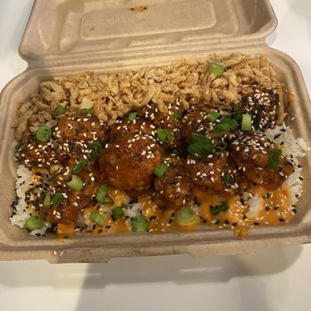 Shiso Crispy - Central Ave - Bang Bang Chicken Dirty Rice - Asian Fusion Near Me - St. Petersburg, Florida Shiso Crispy - Central Ave - Bang Bang Chicken Dirty Rice - Asian Fusion Near Me - St. Petersburg, Florida