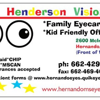 Henderson Vision Center - Optometrists Near Me - Hernando, Mississippi
