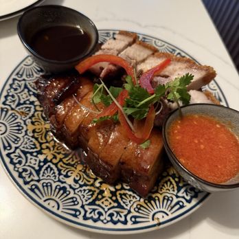 Southeast Impression - Fried pork belly and char siu - Thai Near Me - Fairfax, Virginia Southeast Impression - Fried pork belly and char siu - Thai Near Me - Fairfax, Virginia