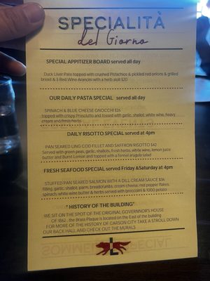 Menu photo 1 Cucina Lupo Carson City, NV Menu photo 1 Cucina Lupo Carson City, NV