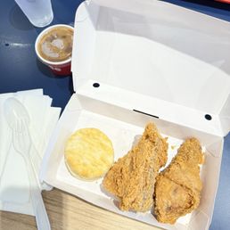 2pc Chickenjoy w/ Biscuit 1 Side 2pc Chickenjoy w/ Biscuit 1 Side