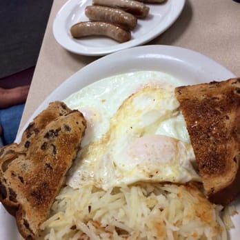 Baldwin Cafe - The big three - eggs your way, choice of meat. $4.75 - American Near Me - Lake Orion, Michigan Baldwin Cafe - The big three - eggs your way, choice of meat. $4.75 - American Near Me - Lake Orion, Michigan