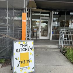 The 35 thai kitchen - Outside of the restaurant.