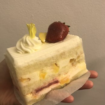 Concerto Bakery - Strawberry Mango Piece Cake - Bakeries Near Me - Los Angeles, California