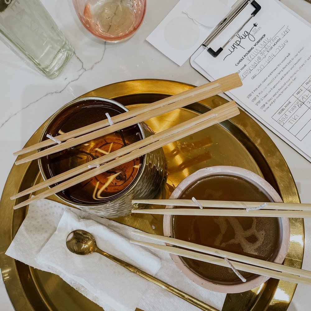 Unplug Soy Candles - Candle making - self pour! - Candle Stores Near Me - Fishers, Indiana