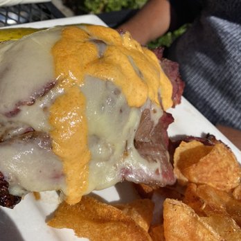 Braddock's - OPEN-FACED BRISKET SANDWICH - New American Near Me - Medford, New Jersey