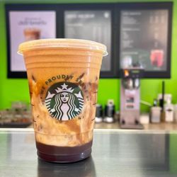 Coffee and Cream - A Favorite!!
Brown Sugar Shaken Espresso with Oatmilk
