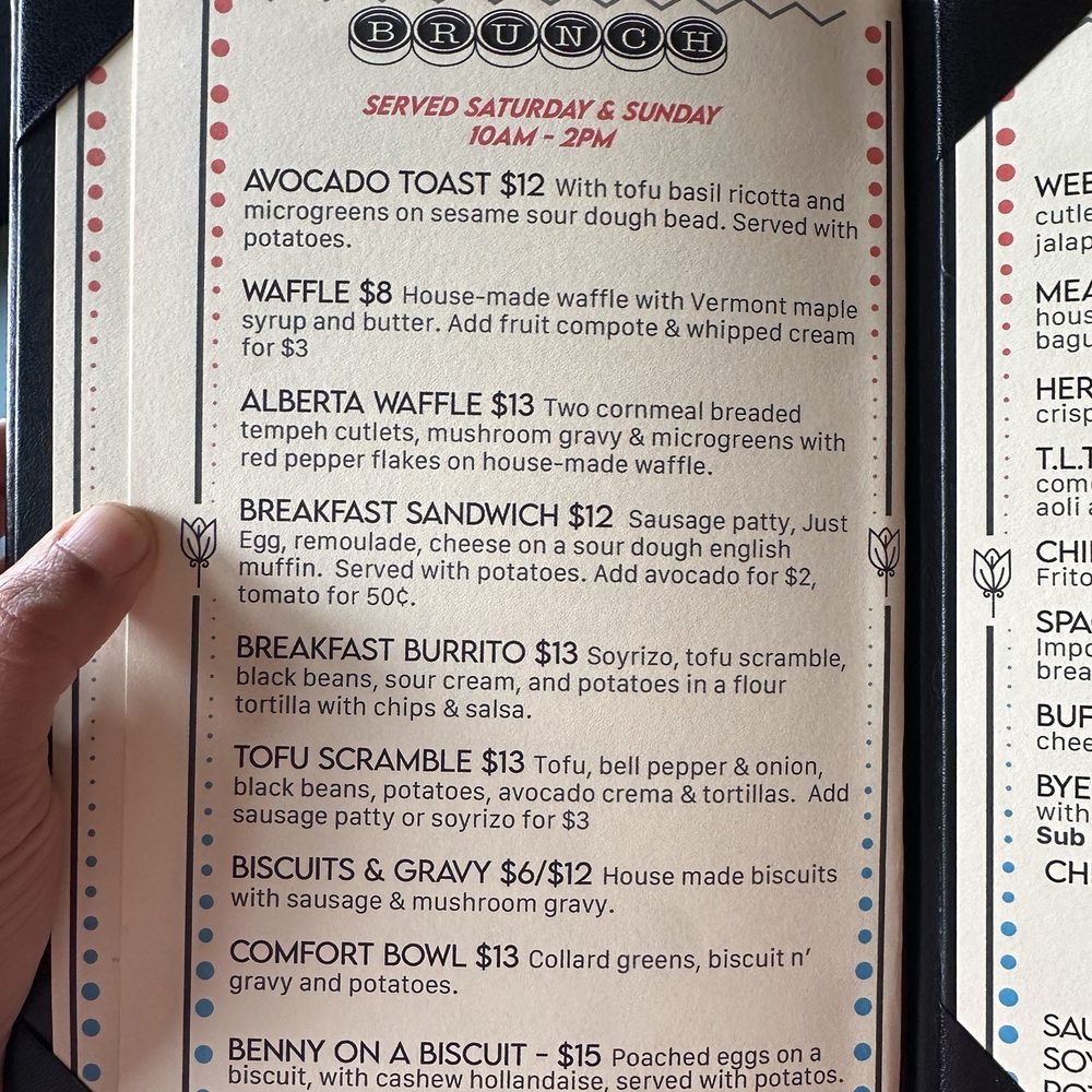 The Bye and Bye - Menu - Vegan Near Me - Portland, Oregon The Bye and Bye - Menu - Vegan Near Me - Portland, Oregon