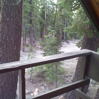 Mammoth Mountain Chalets - View from second story balcony facing the back side of Chalet 23 - Hotels Near Me - Mammoth Lakes, California Mammoth Mountain Chalets - View from second story balcony facing the back side of Chalet 23 - Hotels Near Me - Mammoth Lakes, California