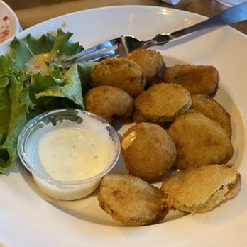 Slyman's Tavern - Independence - Mostly fried mushrooms, but there are some fried pickles also. - Bars Near Me - Independence, Ohio