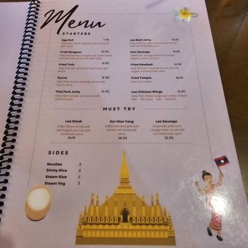 Jumpa Lao Thai Bistro - Menu - Laotian Near Me - Las Vegas, Nevada