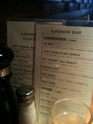 Honor Bar by null