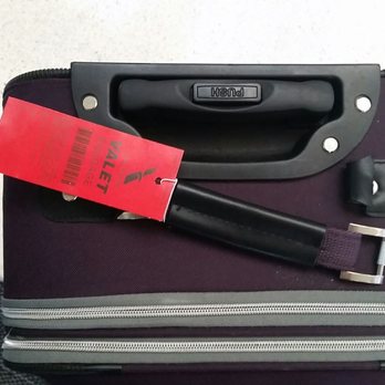 American Airlines - Ran out of overhead space on the flight so they "valet" checked my bag. Somehow they ripped the leather, tough fabric, and metal grommet. - Airlines Near Me - Phoenix, Arizona American Airlines - Ran out of overhead space on the flight so they "valet" checked my bag. Somehow they ripped the leather, tough fabric, and metal grommet. - Airlines Near Me - Phoenix, Arizona