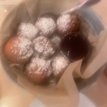 Cafe Seventy Two - Lemon ricotta donuts with blueberry compote. Seasonal Home-Made Donuts - Breakfast & Brunch Near Me - Ewing, New Jersey Cafe Seventy Two - Lemon ricotta donuts with blueberry compote. Seasonal Home-Made Donuts - Breakfast & Brunch Near Me - Ewing, New Jersey