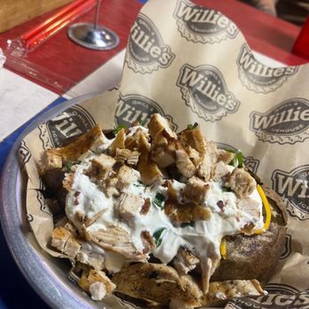 Willie's Grill & Icehouse - Loaded baked potato - American Near Me - San Antonio, Texas Willie's Grill & Icehouse - Loaded baked potato - American Near Me - San Antonio, Texas