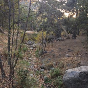 San Gabriel Canyon Road - View where the driving road ends - Landmarks & Historical Buildings Near Me - Azusa, California