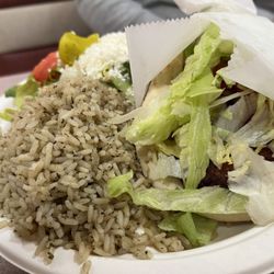 Voulapitta Greek Restaurant - Falafel Sandwich Platter