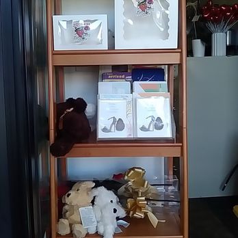 Fruits Friday More - more gifts, teddy bears, cards in a cute shelf. - Acai Bowls Near Me - Studio City, California