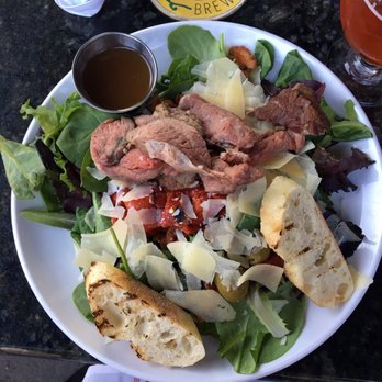 R Bar & Grill - Steak salad. Wouldn't recommend - very grisly meat, bland dressing. - American Near Me - Tulsa, Oklahoma