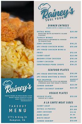 Menu photo 6 Rainey's Soul Food Hampton, VA Menu photo 6 Rainey's Soul Food Hampton, VA