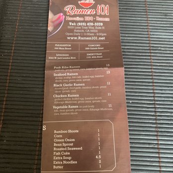 Ramen 101 - Hawaiian Near Me - Antioch, California Ramen 101 - Hawaiian Near Me - Antioch, California