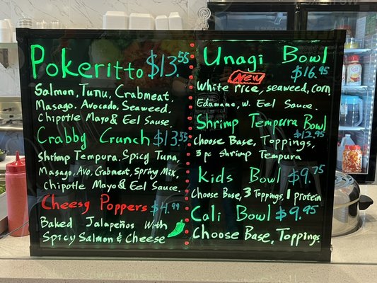 Menu photo 8 Poke N Salad Winchester, CA