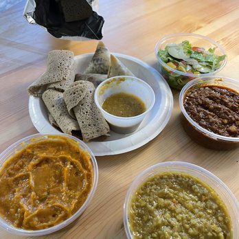 Street Injera - CHICKPEA STEW (shiro) YELLOW LENTIL STEW (bicha ades)RED LENTIL STEW (qeyih ades) LENTIL SAMBUSA (ades sambusa) - Ethiopian Near Me - Nashville, Tennessee